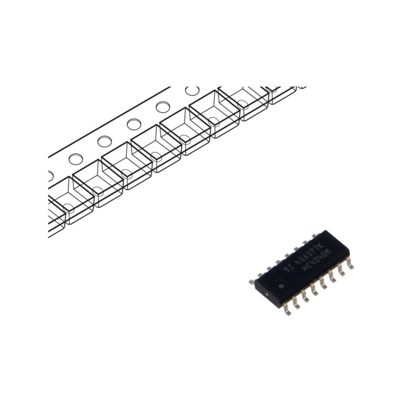 IC: digital; 12bit,contor binar,contor ascendent; SMD; SO16; HC IC: digital; 12bit,contor binar,contor ascendent; SMD; SO16; HC