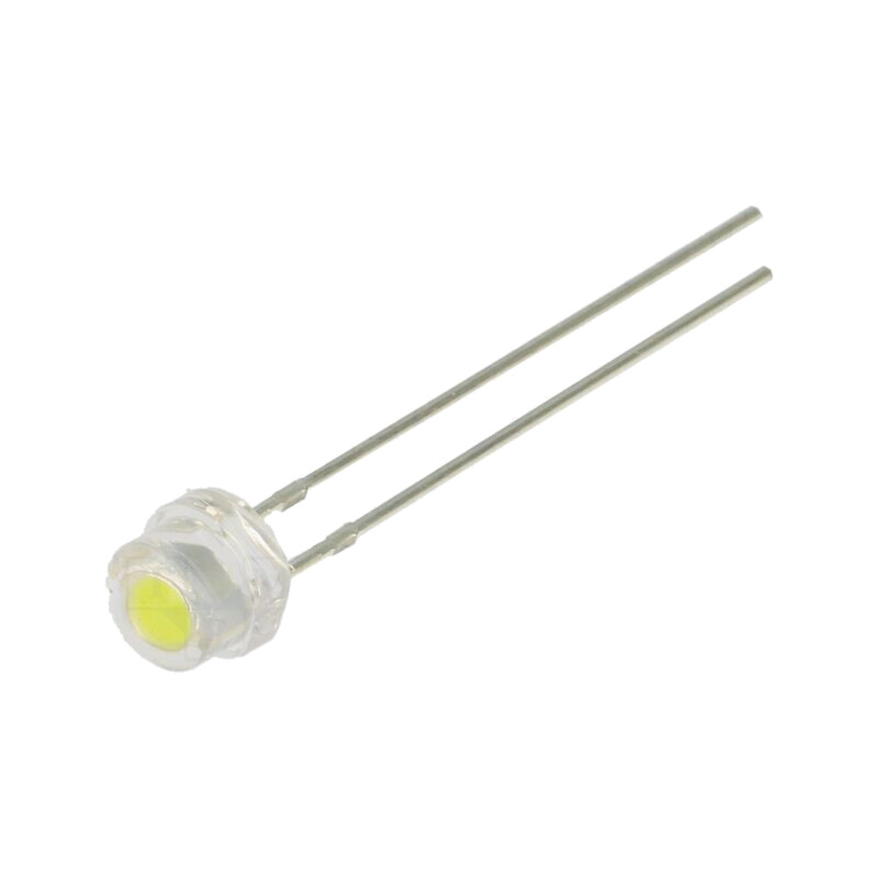 LED; alb rece; 4,8mm; 140°; Parte frontală: convex; 11,5÷12VDC LED; alb rece; 4,8mm; 140°; Parte frontală: convex; 11,5÷12VDC