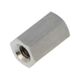 Piuliţă-distanţieră filetată; 9mm; Filet int: M3; hexagonală