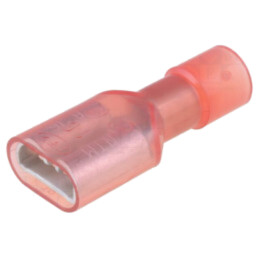 Terminal: plat; 6,3mm; 0,8mm; mamă; 0,75÷1,25mm2; crimpat; pe cablu