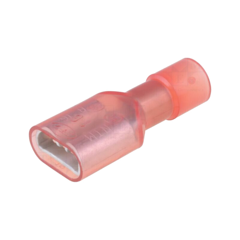 Terminal: plat; 6,3mm; 0,8mm; mamă; 0,75÷1,25mm2; crimpat; pe cablu Terminal: plat; 6,3mm; 0,8mm; mamă; 0,75÷1,25mm2; crimpat; pe cablu
