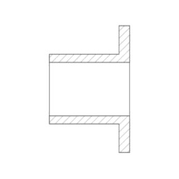 Bucşă izolantă; Øint: 5,1mm; UL94V-2; poliamidă 66; H: 4,7mm