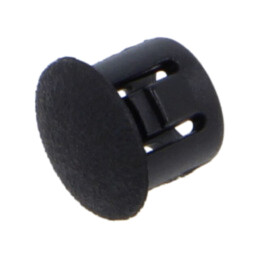 Capac de protecţie; H: 7,9mm; cu împingere,clichet; neagră; PGM-2