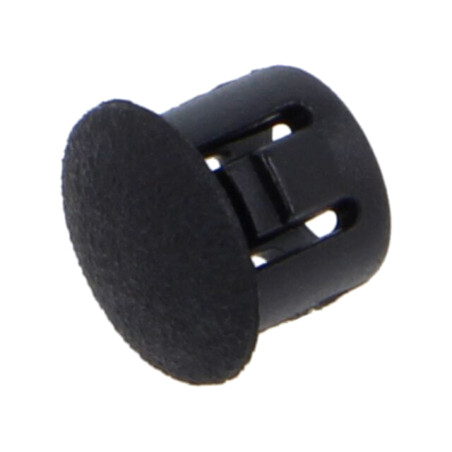 Capac de protecţie; H: 7,9mm; cu împingere,clichet; neagră; PGM-2
