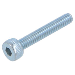 Şurub; M2x12; 0,4; Cap: cap rotund; imbus; HEX 1,5mm; oţel; zinc