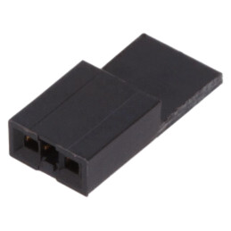 Conector: şiruri pini; jumper; mamă; PIN: 2; 2,54mm; 1x2