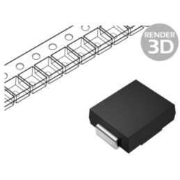 Diodă: TVS; 1,5kW; 11,1V; 88,2A; bidirecţională; SMC; rolă,bandă