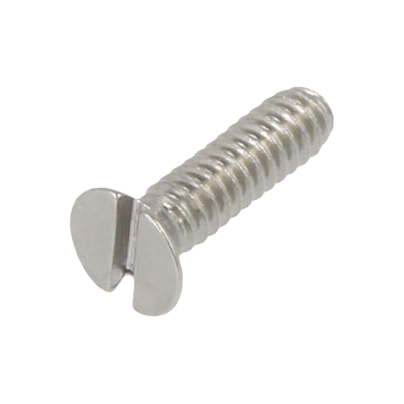 Şurub; M1,6x6; 0,35; Cap: îngropat; crestat; 0,4mm; DIN 963A