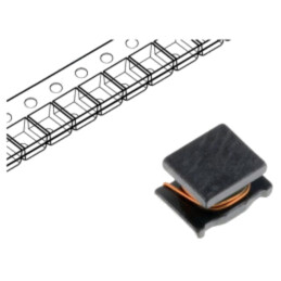 Inductor: fir; SMD; 1812; 10uH; 650mA; 0,24Ω; ±10%; LQH; 180mm
