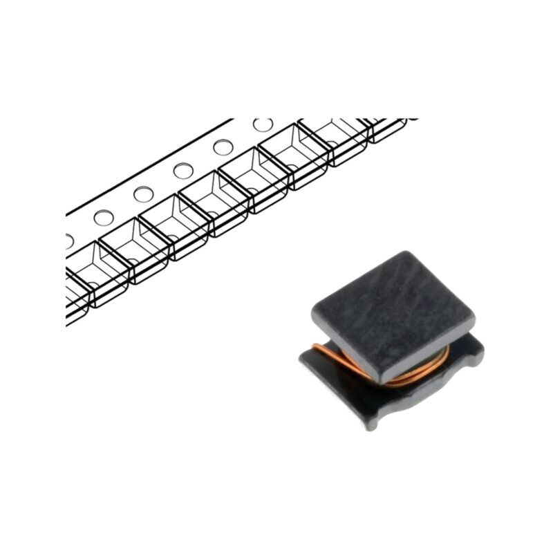 Inductor: fir; SMD; 1812; 10uH; 650mA; 0,24Ω; ±10%; LQH; 180mm Inductor: fir; SMD; 1812; 10uH; 650mA; 0,24Ω; ±10%; LQH; 180mm