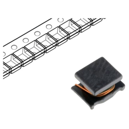 Inductor: fir; SMD; 1812; 10uH; 650mA; 0,24Ω; ±10%; LQH; 180mm