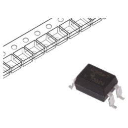 Optocuplor; SMD; Ch: 1; OUT: tranzistori; Uizol: 1,5kV; Uce: 70V