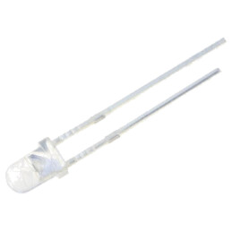 LED; verde; 3mm; 8400÷10000mcd; 30°; Parte frontală: convex