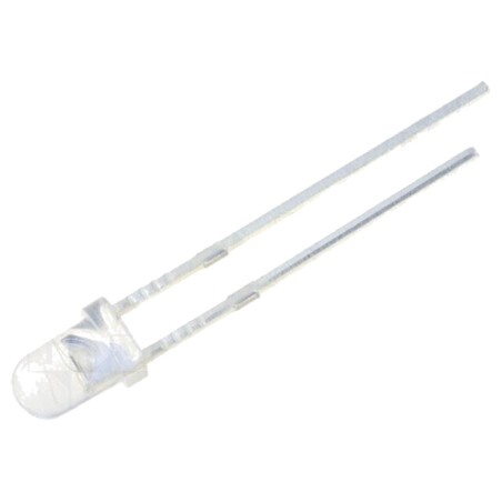 LED; verde; 3mm; 8400÷10000mcd; 30°; Parte frontală: convex