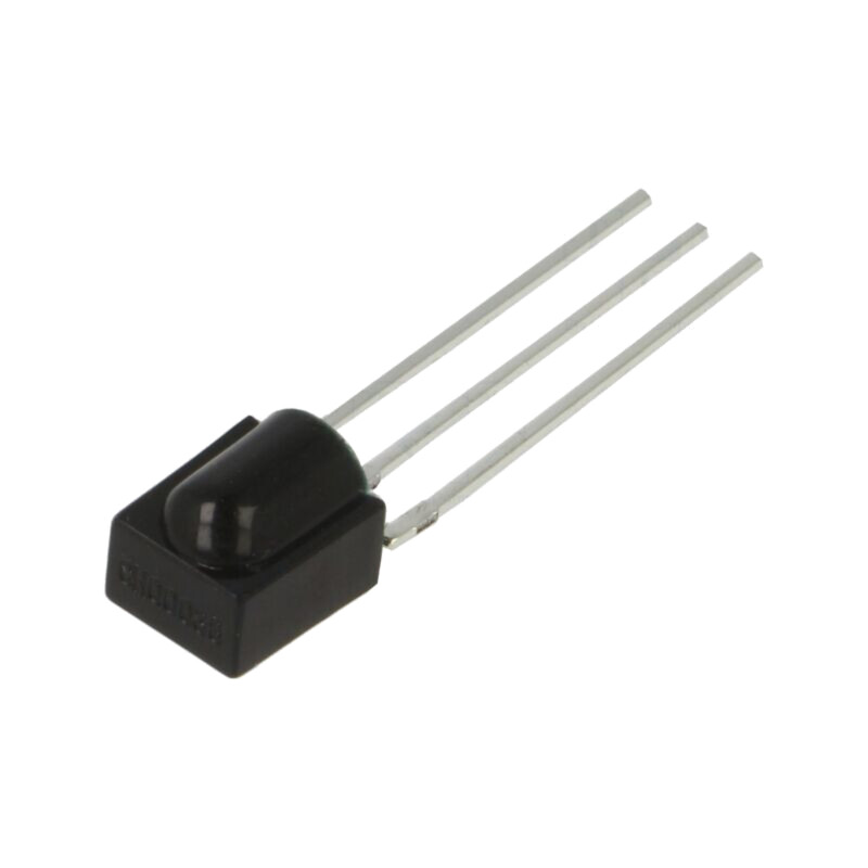Receptor infraroşu integrat; 38kHz; 2,7÷5,5V; 90°; Dim: 7x6x5,5mm