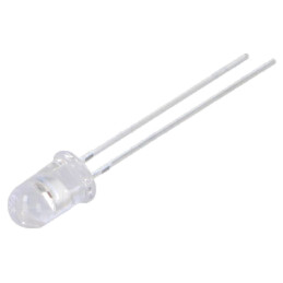 LED; galbenă; 5mm; 5800÷7000mcd; 90°; Parte frontală: convex; 182mW