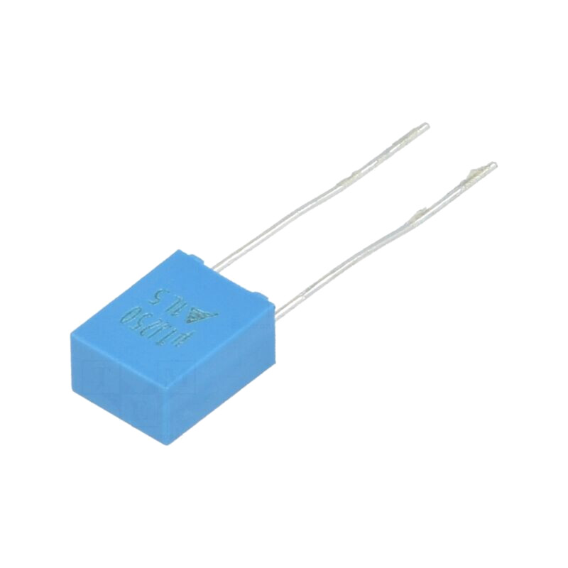 Condensator: cu poliester; 0,1uF; 160VAC; 250VDC; 5mm; ±5%; THT