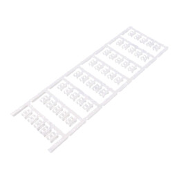 Markere; 1,5÷2,5mm; poliamidă 66; albă; -40÷100°C; clichet; SFC