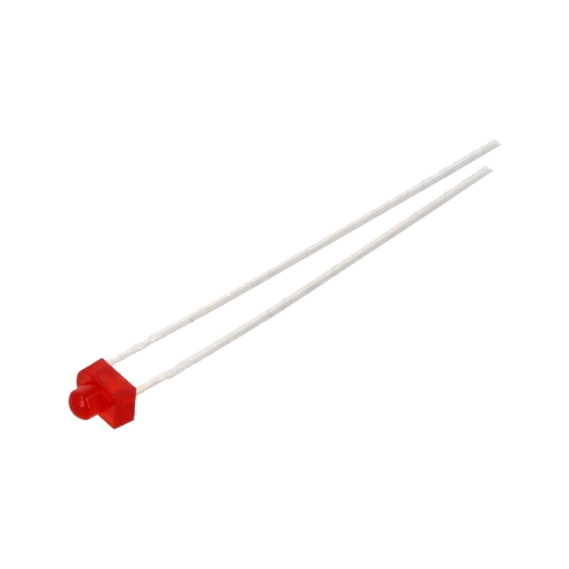 LED; roşie; 1,8mm; 4÷32mcd; 40°; Parte frontală: convex; 2÷3VDC LED; roşie; 1,8mm; 4÷32mcd; 40°; Parte frontală: convex; 2÷3VDC