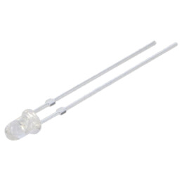 LED; verde; 3mm; 22000÷25000mcd; 30°; Parte frontală: convex; 102mW