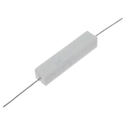 Rezistor: bobinat; cu ciment; THT; 15Ω; 10W; ±5%; Ø0,8x35mm