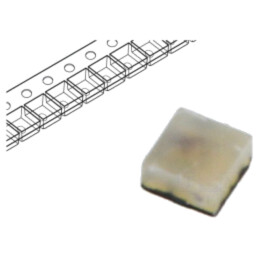 Programabilă LED; RGB; SMD; 1212; 4,5÷5,5VDC; 1,2x1,2x0,9mm; 120°