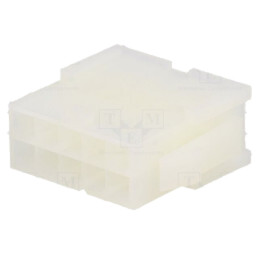 Conector: cablu-cablu; mufă; tată; PIN: 10; N42G; 600V; 4,2mm; 2x5