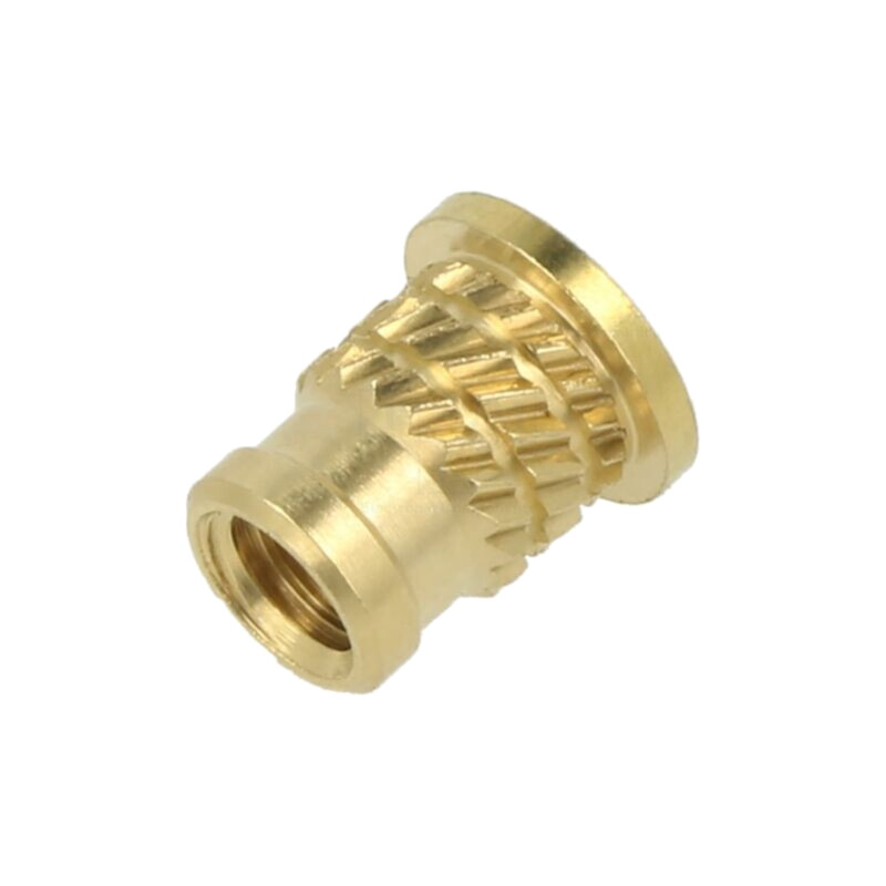 Adaos filetat; alamă; M3; BN 20003