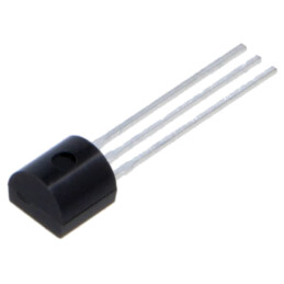 Tranzistor: NPN; bipolar; 60V; 1A; 0,75W; TO92