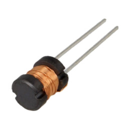 Inductor: fir; THT; 470uH; 500mA; 1,94Ω; ±10%; Dim.corp: Ø7,5x9,5mm