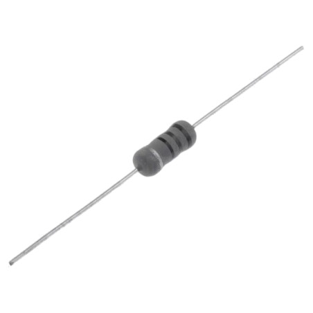 Rezistor: bobinat; de înaltă tensiune; THT; 560Ω; 1W; ±5%; Ø5x12mm