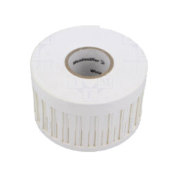 Etichetă; poliester; albă; -40÷150°C; prin apăsare; TM-I; UL94HB