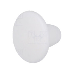 Capac de protecţie; H: 7,5mm; cu împingere; Diam.flanşă: 12mm