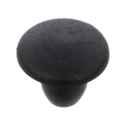 Capac de protecţie; H: 7mm; cu împingere; Diam.flanşă: 11mm; LDPE