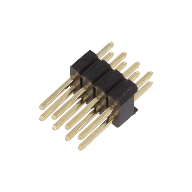 Conector: şiruri pini; şir pini; tată; PIN: 8; drept; THT; 1,27mm