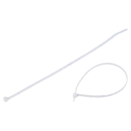 Colier de strângere; cu închidere metalică; L: 204mm; W: 3,6mm