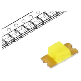 LED; alb rece; SMD; 1206; 180÷450mcd; 130°; 20mA; 2,8÷3,6VDC; 72mW