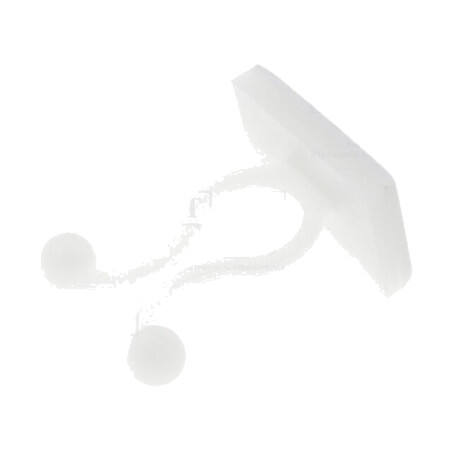 Clipsuri pt.cablu; Øbuclă: 8,5mm; poliamidă; natural; UL94V-2