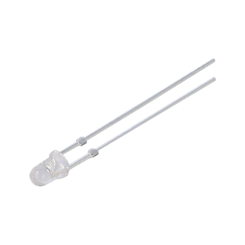 LED; portocalie; 3mm; 4200÷5800mcd; 30°; Parte frontală: convex LED; portocalie; 3mm; 4200÷5800mcd; 30°; Parte frontală: convex