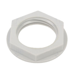 Piuliţă; G1/2"; poliamidă; gri deschis; -20÷90°C