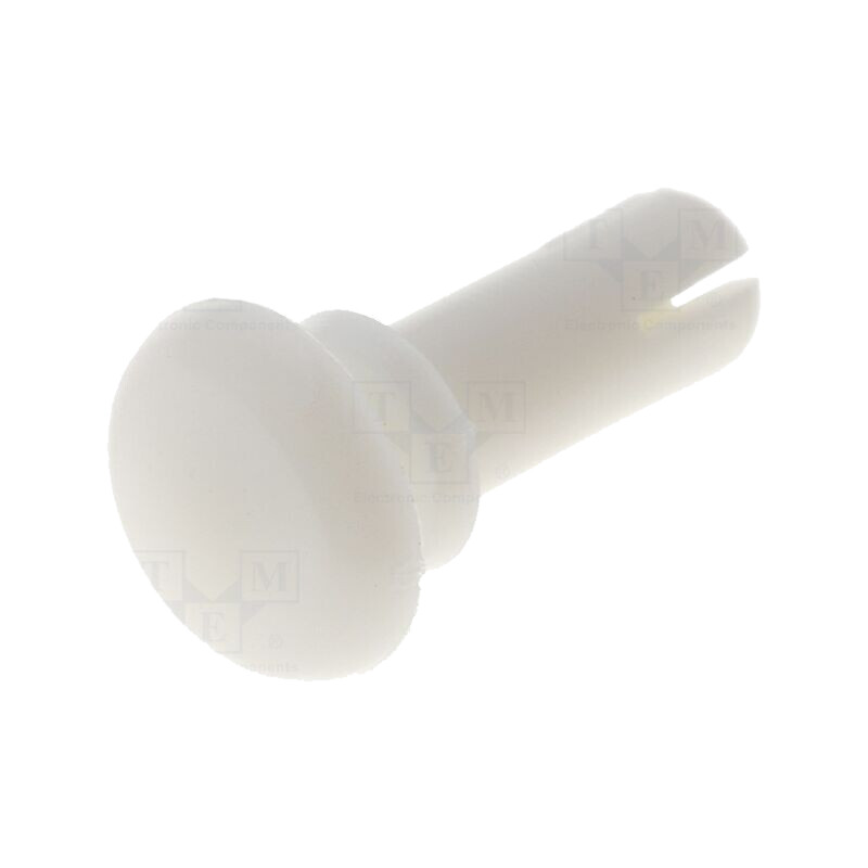 Diblu; poliamidă; 5,5÷6,5mm; albă; UL94V-2 Diblu; poliamidă; 5,5÷6,5mm; albă; UL94V-2