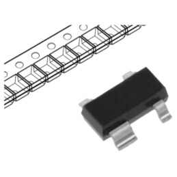 Tranzistor: NPN x2; bipolar; 30V; 0,1A; 0,3W; SOT143