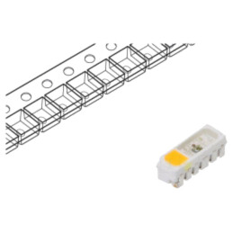 Programabilă LED; RGBW; SMD; 3,5÷7,5VDC; 5x1,8x1,6mm; 120°; 12mA