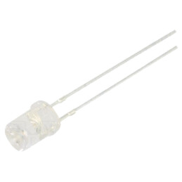 LED; roşie; 5mm; 500÷750mcd; 120°; Parte frontală: concav; -30÷85°C