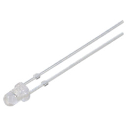 LED; galbenă; 3mm; 4200÷5800mcd; 30°; Parte frontală: convex; 78mW