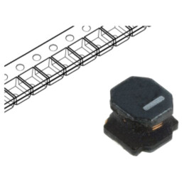 Inductor: fir; SMD; 6,8uH; Ilucru: 2,4A; 49mΩ; ±20%; 4,9x4,9x4,1mm