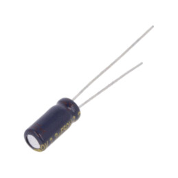 Condensator: electrolitic; low ESR; THT; 2,2uF; 50VDC; Ø5x11mm