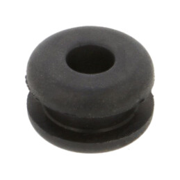 Manşon; Øorif.mont: 8mm; Øorif: 4mm; neagră; Gros.panou: max.3mm