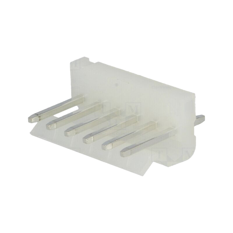 Conector: cablu-placă; soclu; tată; PIN: 6; 7A; 250V; drept; THT; 1x6 Conector: cablu-placă; soclu; tată; PIN: 6; 7A; 250V; drept; THT; 1x6