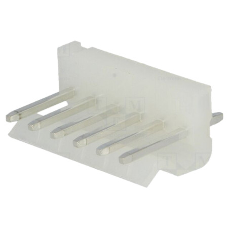 Conector: cablu-placă; soclu; tată; PIN: 6; 7A; 250V; drept; THT; 1x6